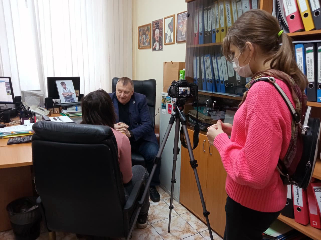 Встреча с юными журналистами Москвы – участниками Международного конкурса «Школа реальных дел».