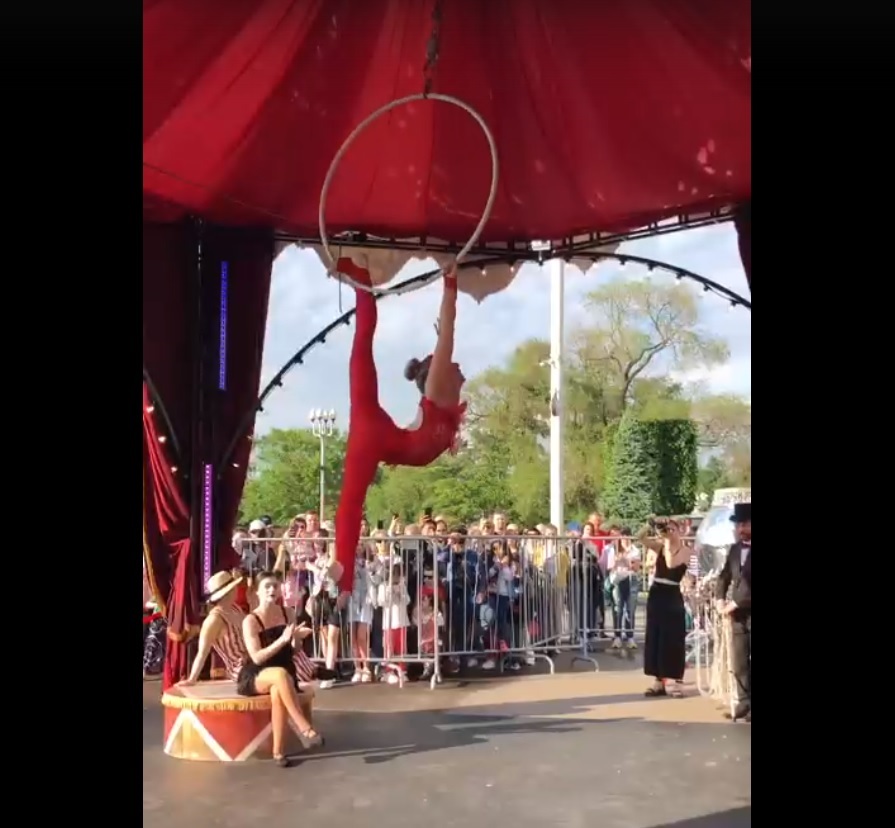Цирковое представление «Небожители» в рамках фестиваля путешествий по России «Подорожник»